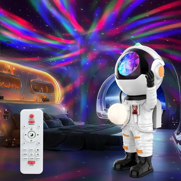 Rossetta Astronaut Galaxy Projector, LED Night Light for Kids with Timer and Remote, Home Decor, Gifts for Adults,Teens, Birthday Party