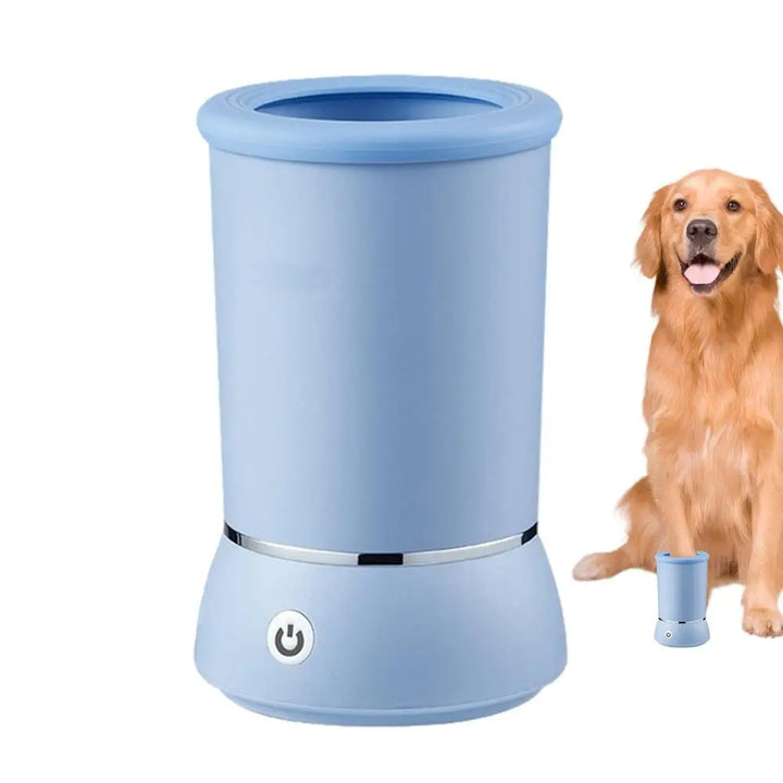 Automatic Dog Paw Washer Automatic Clean Pet Paws USB Wash Machine Remove Dust Dirt Hair Comfortable Paw Washer for Labradors