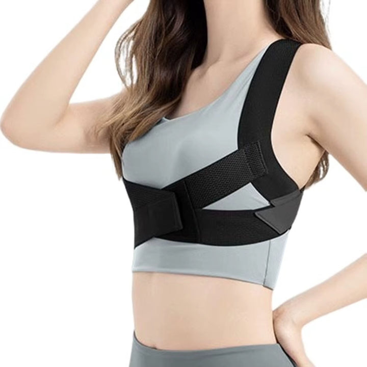 Back Posture Corrector Fully Adjustable Straightener Upper Spine Support Back Brace Posture Corrector