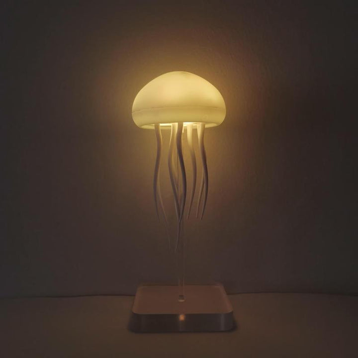 Jellyfish Design Night Light, 1 Count Rechargeable Jellyfish Table Lamp, LED Jellyfish Decorative Light for Bedroom, Living Room Decoration, Jellyfish Lamp for Home Decor