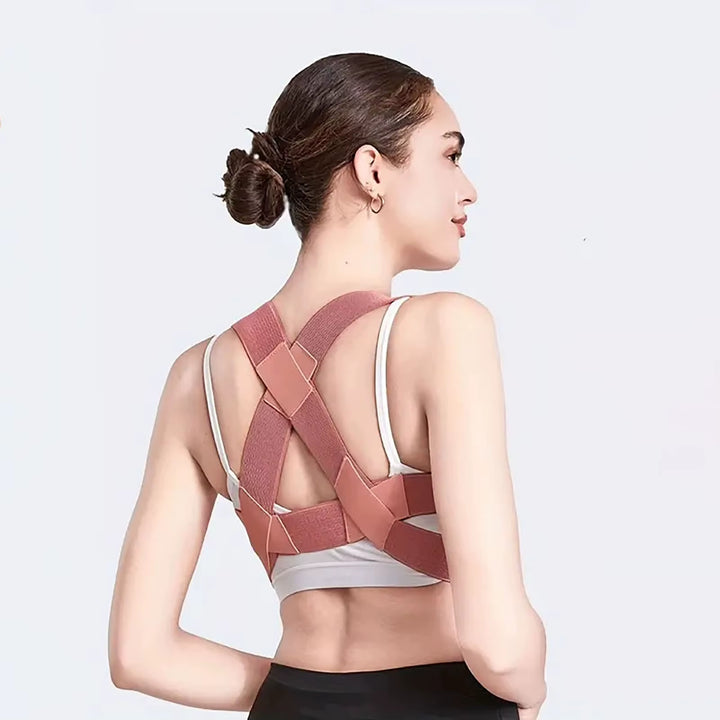 Back Posture Corrector Fully Adjustable Straightener Upper Spine Support Back Brace Posture Corrector